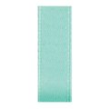 Papilion Papilion R074400090314100Y .38 in. Double-Face Satin Ribbon 100 Yards - Aqua R074400090314100Y